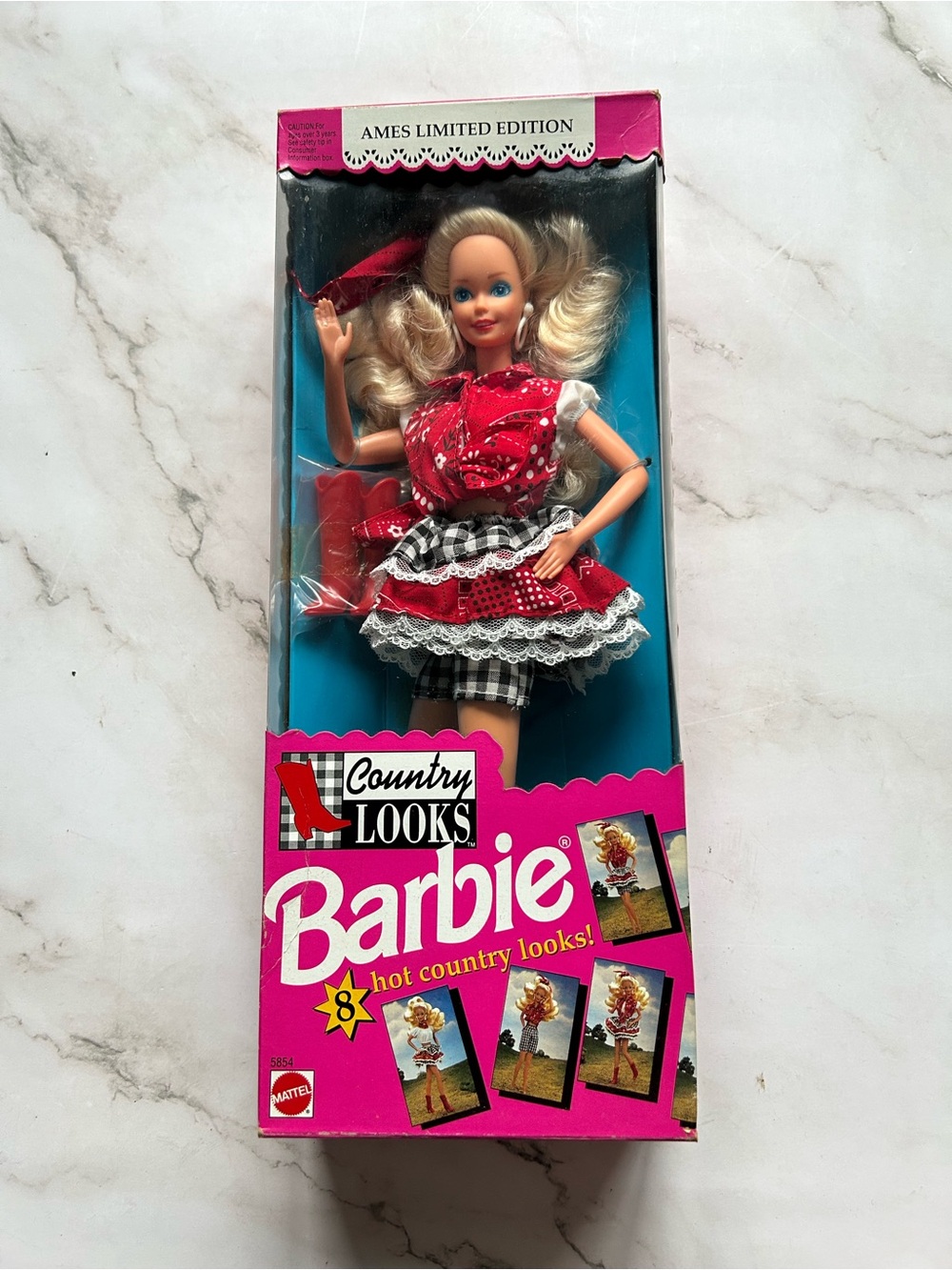 Ames Limited Edition Country Looks Barbie Doll